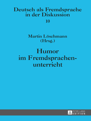 cover image of Humor im Fremdsprachenunterricht